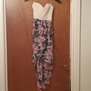 Rue21 Small Strapless High Low Dress